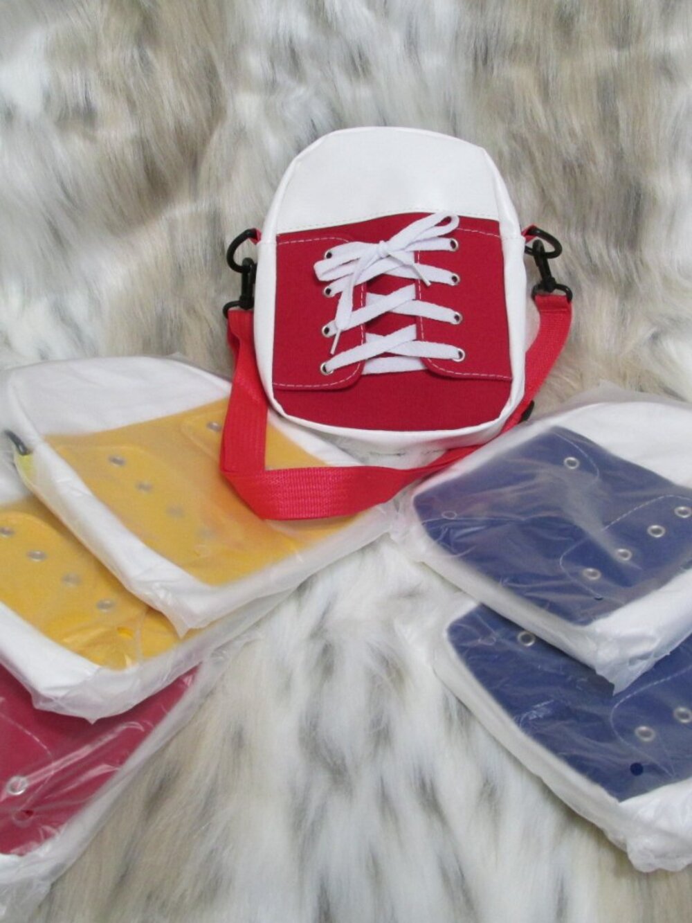 P3233-Tennis Shoe Crossbody Bags-Multiple Colors to Choose From